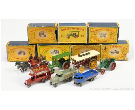 Matchbox Models of Yesteryear group to include Y1 Allchin Traction Engine; Y4 Sentinel "Sand &amp; Gravel Supplies" Openback 