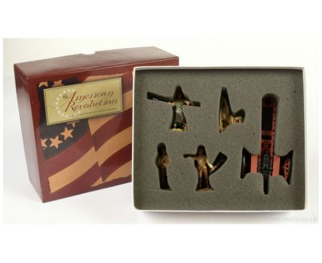 Britains 17451 Molly Pitcher Set with Cannon - this "The American Revolution" set is generally Mint in a Excellent presentati