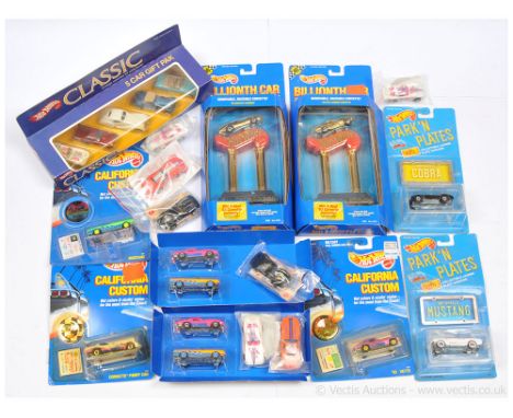 Hot Wheels (Mattel) a group to include 2 x "Billionth Car Collection"; 5-piece Gift Pack "Classic Vintage Vehicles"; "Califor