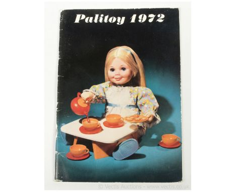 Palitoy 1972 Trade Catalogue includes Katie Kopycat; Tiny Tears and Teeny Tiny Tears; Tippy Tumbles; Dolly Darlings; Sheena; 
