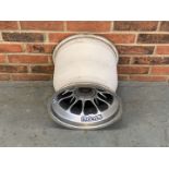 Alloy Wheel off A Racing Car