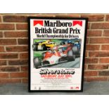 Marlboro British GP Silverstone Poster