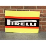 Pirelli Metal Sign