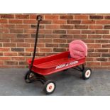 Radio Flyer Tin Childs Pull Along Cart