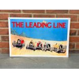 Shell The Leading Line Metal Sign