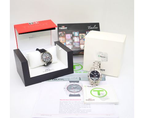 TISSOT 1853 T-Touch Smart watch und PR50 SportT-TOUCH II, TITAN/TITANBANDT-Touch: Uhrwerk Kaliber E48.311, batteriebetriebene