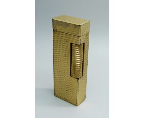 A Dunhill lighter 