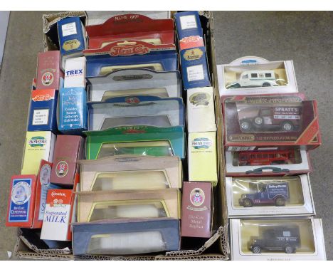 A collection of thirty-eight Lledo die-cast model vehicles 