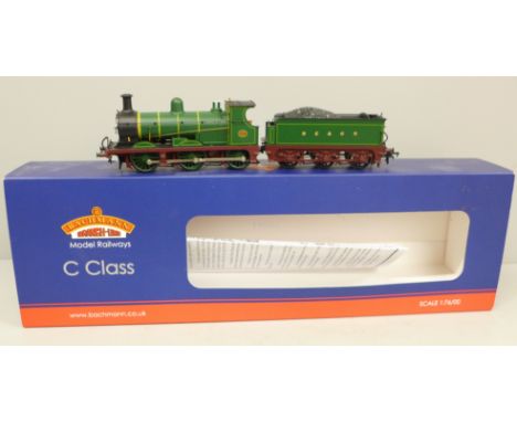 A Bachmann Branch-Line 31-463 C class 271 SE&amp;CR lined green locomotive, boxed 