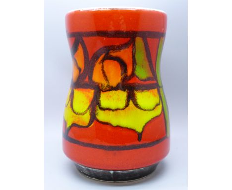 A Poole pottery Delphis vase by Beverley Mantell, 1974-1975, 15.5cm 