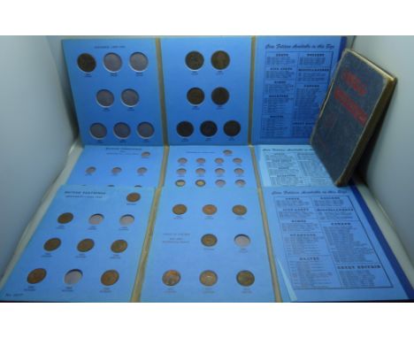 Eight sets of Great British coins, a/f and a Gregg shorthand manual - three silver/half silver threepences, twelve half silve