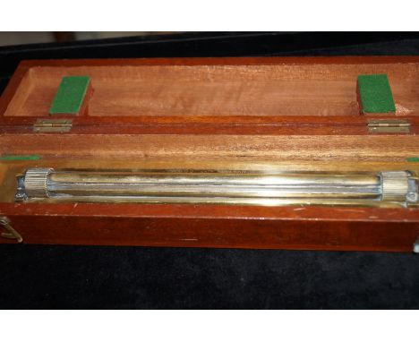 Cased vintage slide rule Wood Late Abraham