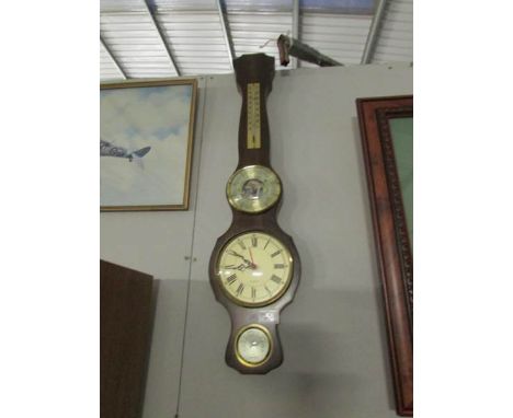 A modern clock barometer