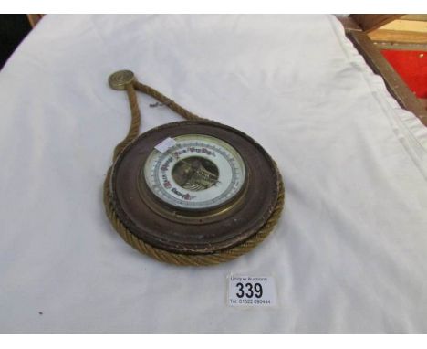 An aneroid barometer