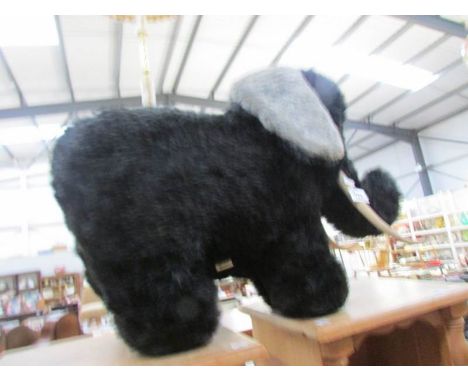 A vintage mammoth toy