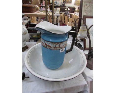 A jug and basin set
