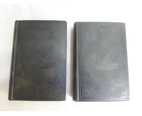 KANE E. K.  Arctic Explorations. 2 vols. Frontis, plates, illus. & 2 fldg. maps. Orig. embossed dark cloth, recased. Philadel