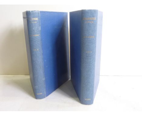 GIBSON J. F.  Brocklebanks (Shipowners). 2 vols. Illus. Orig. blue cloth, fading. Liverpool, 1953.