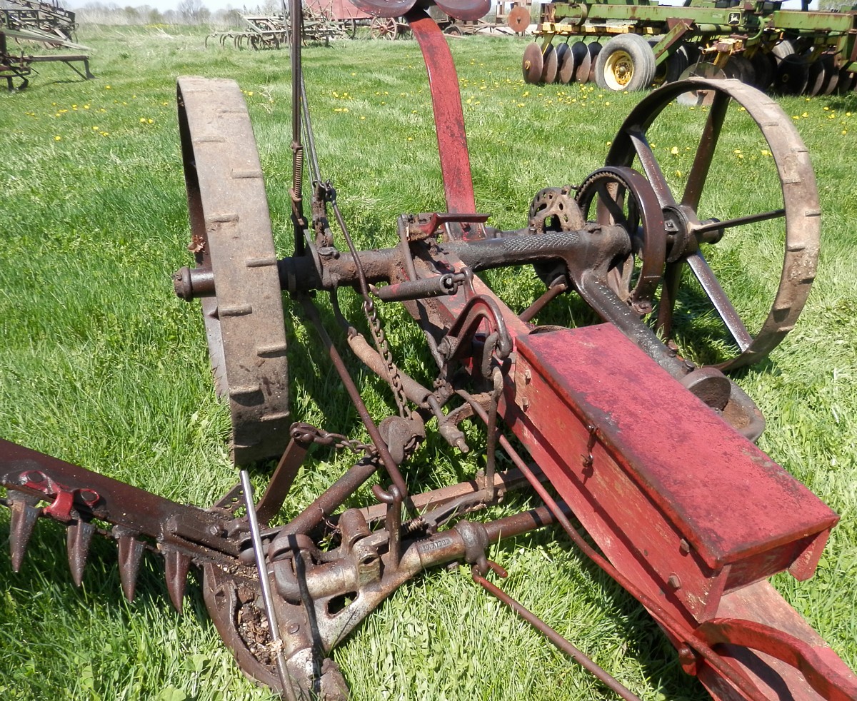 Deering IDeal 5' Horse Drawn Sickle Mower--Complete & Nice!