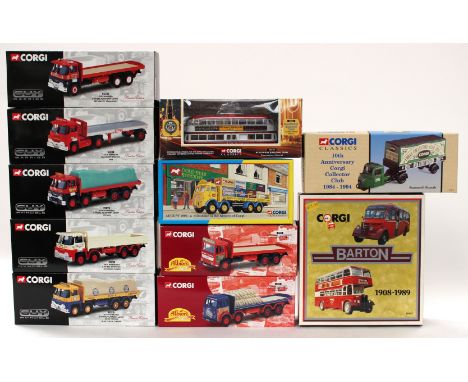 Corgi: A collection of eleven boxed Corgi vehicles to comprise: '26101' Albion Reiver Platform Lorry, '26201' Albion Caledoni