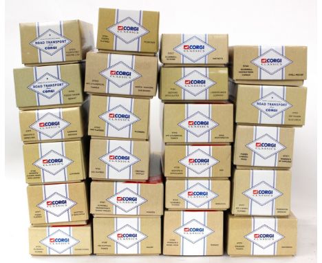 Corgi: A collection of twenty-three Corgi 'Classic Road Transport' boxed vehicles to comprise: '97366' Atkinson 8 Wheel Rigid