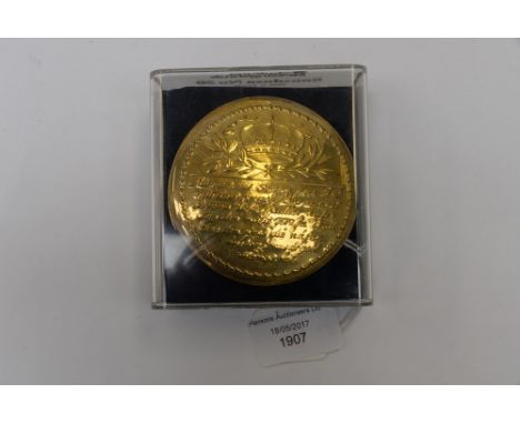 A Swedish snuff box by Skulting Messingsbruk 'Srusdosa' No. 50, in original box, etc, circa 1991 