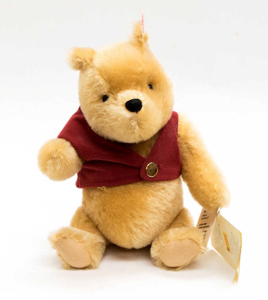 Steiff Winnie The Pooh Plüschtier – 29 Cm Großer Kuscheliger Bär Aus Der Disney Collection