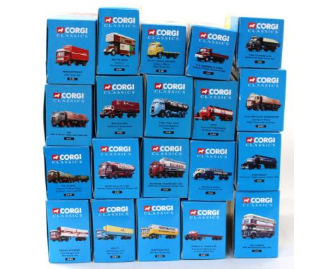 Corgi: A collection of twenty Corgi 'Classics 40th Anniversary' vehicles to comprise: '35003' AEC Routemaster Bus Set, '19401