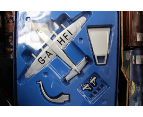 Corgi: Three boxes of Corgi Aviation Archive boxed aeroplanes of various models.