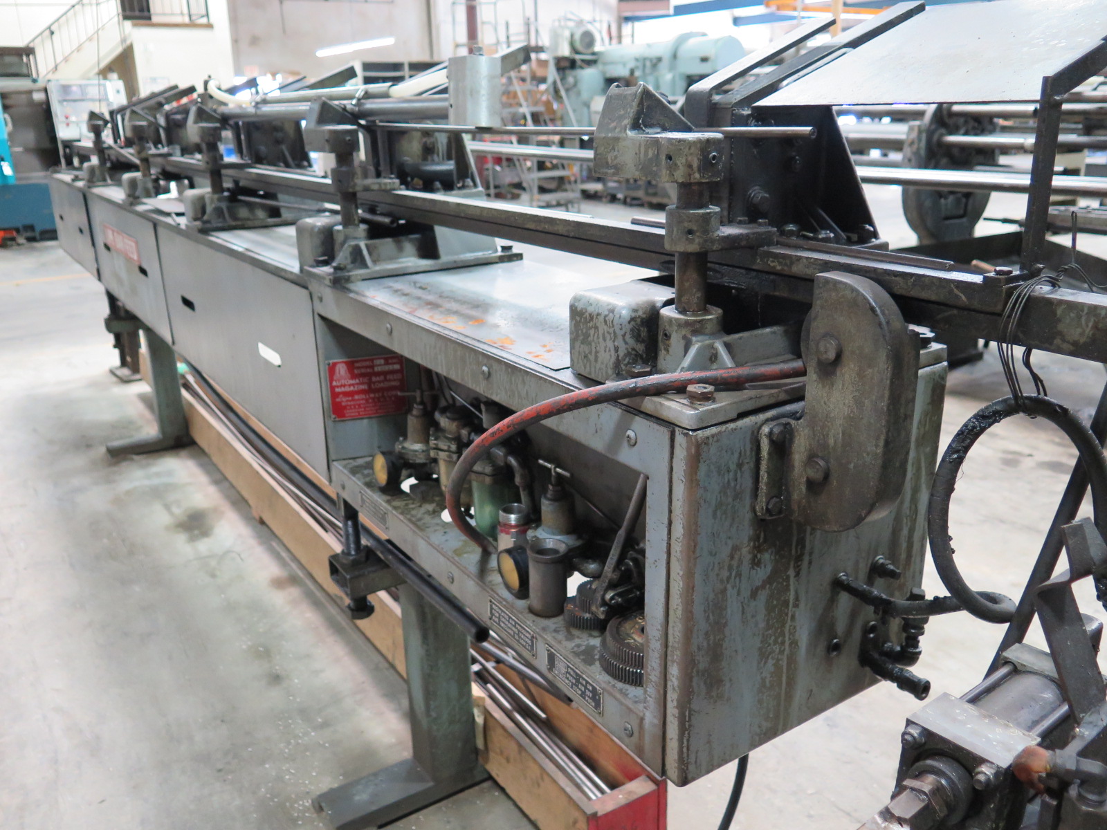 Traub mdl. A42 Automatic Screw Machine s/n 1833 w/ 4Cross Slides, Drilling Station, Lipe mdl. 87