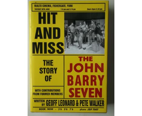 John Barry : The man with the midas touch 304 pages&nbsp;
Hit and Miss : The story of the John Barry Seven 350 pages
Both in 