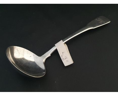 A George III silver ladle circa 1811 55g 