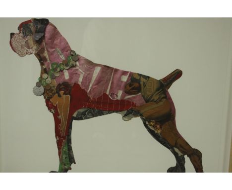 Peter Clark, 'Good Boy', 2014, hand finished print of a Boxer dog, signed. H.74 W.74cm. 