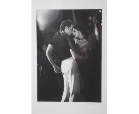 Asya Verzhbinsky - A box framed and glazed limited edition photographic print of a pair of dancers. Signed by the artist, edi