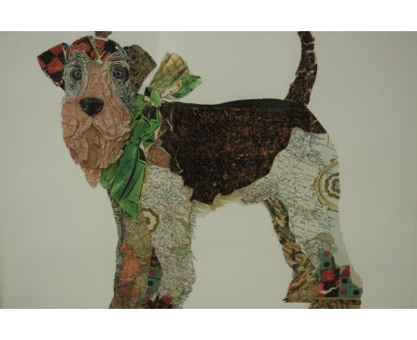 Peter Clark, 'Terrier King', 2012, unique hand finished print, signed. H.79 W.79cm. 