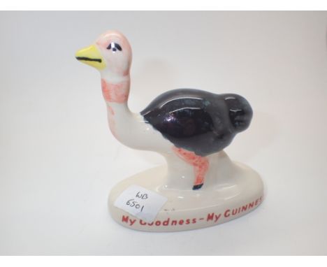 Guinness Carlton Ware Ostrich H: 10 cm