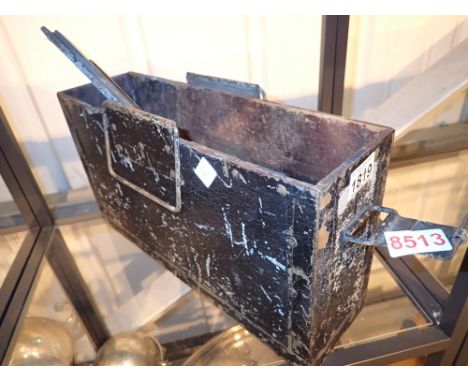 303 WWII wooden ammunition box