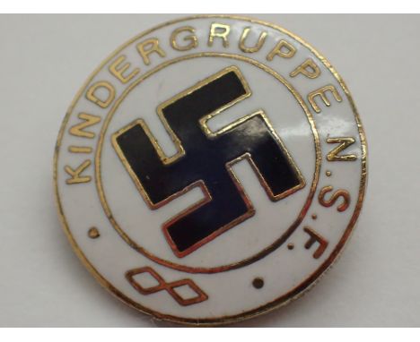 WWII Nazi Germany NSF enamel badge