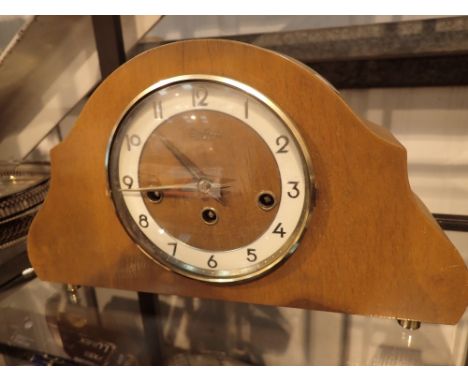Bentima eight day mantel clock Westminster chime 