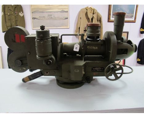 A WWII Minneapolis-Honeywell Electrical Signal Corps Theodolite, PH-BF-33 with cine camera #80 Cuq17530 - Phila - 42, one len