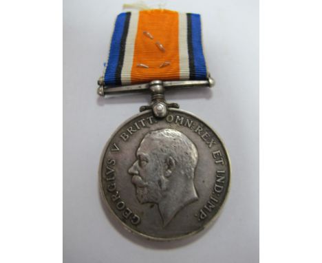 A WWI War Medal, to 276364 Corporal W. Tustin, Durham Light Infantry.