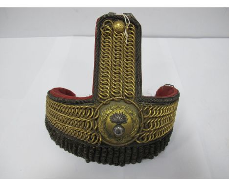 73rd Bengal Native Infantry Grenadier Company Officer's Wing Epaulette, c.1830-1857, a rare example.