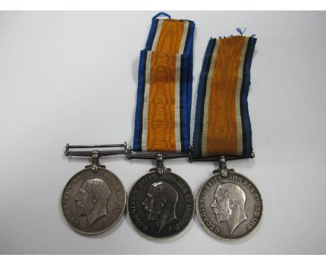 A WWI  War Medal, to 40610 Private N. Parsons, Somerset Light Infantry;  WWI War Medal to 1875 Corporal L.J. Macdonald, Worce