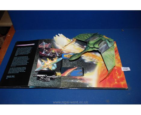 A three dimensional pop-up Book - 'Voyages' Star Trek, first edition 1996.