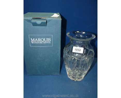 A Marquis Waterford crystal Vase.