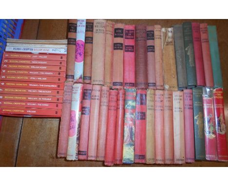 CROMPTON R: A collection of 33 'Just William' books plus p/bs incl. 8 1st eds. 
