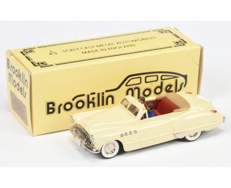 Brooklin Models - BRK10X 1949 Buick Roadmaster Convertible (Rainman Movie) (Cream) - Near Mint in Excellent box.