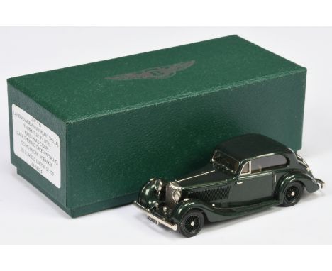 Lansdowne Models (Brooklin) LDM93X 1936 Bentley 4 1/4 Litre Fixed Head Coupe "2013 Lansdowne Anniversary Special" - (Dark Eme