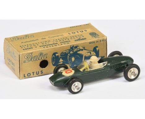 Solido - Dalia (Spain) Lotus F1 Racing Car dark green, spun hubs, racing number 10 - Dalia Base - Good&nbsp; to Good Plus in 