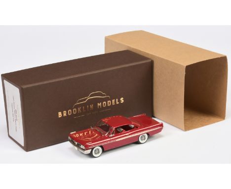 Brooklin Models BRK231R 1961 Pontiac Ventura Sports Coupe - (Coronado Red Poly) - Near Mint in Near Mint box.&nbsp;